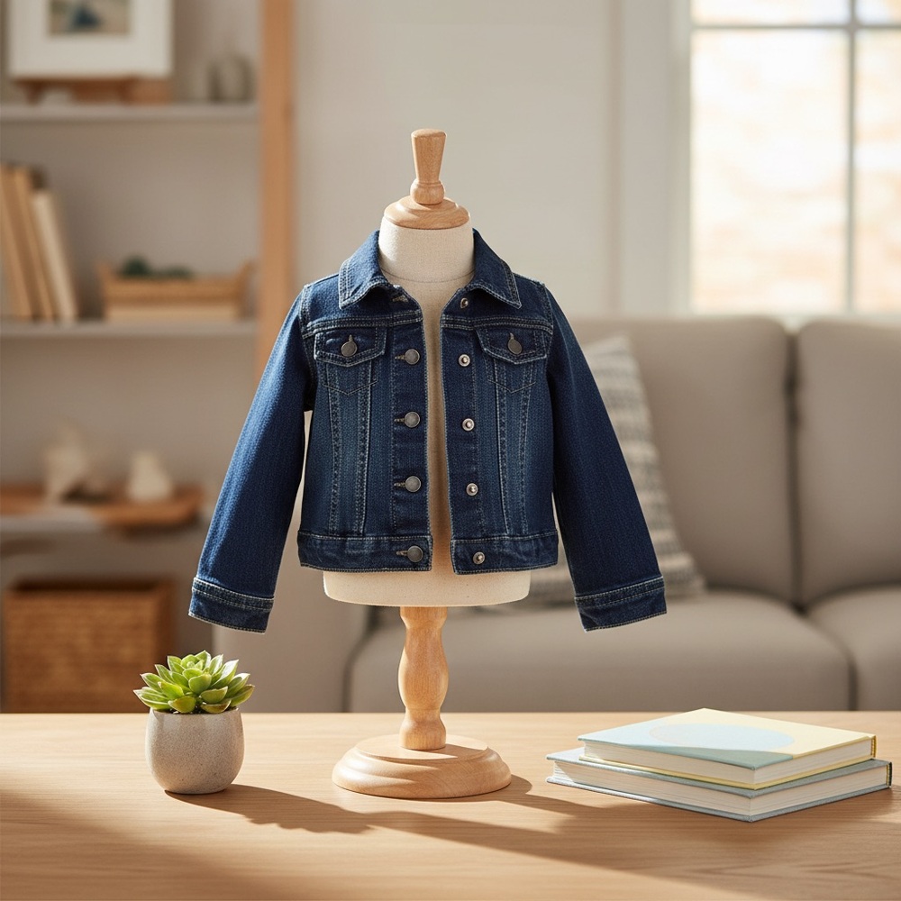 The Children's Place Dark Blue Jean Jacket